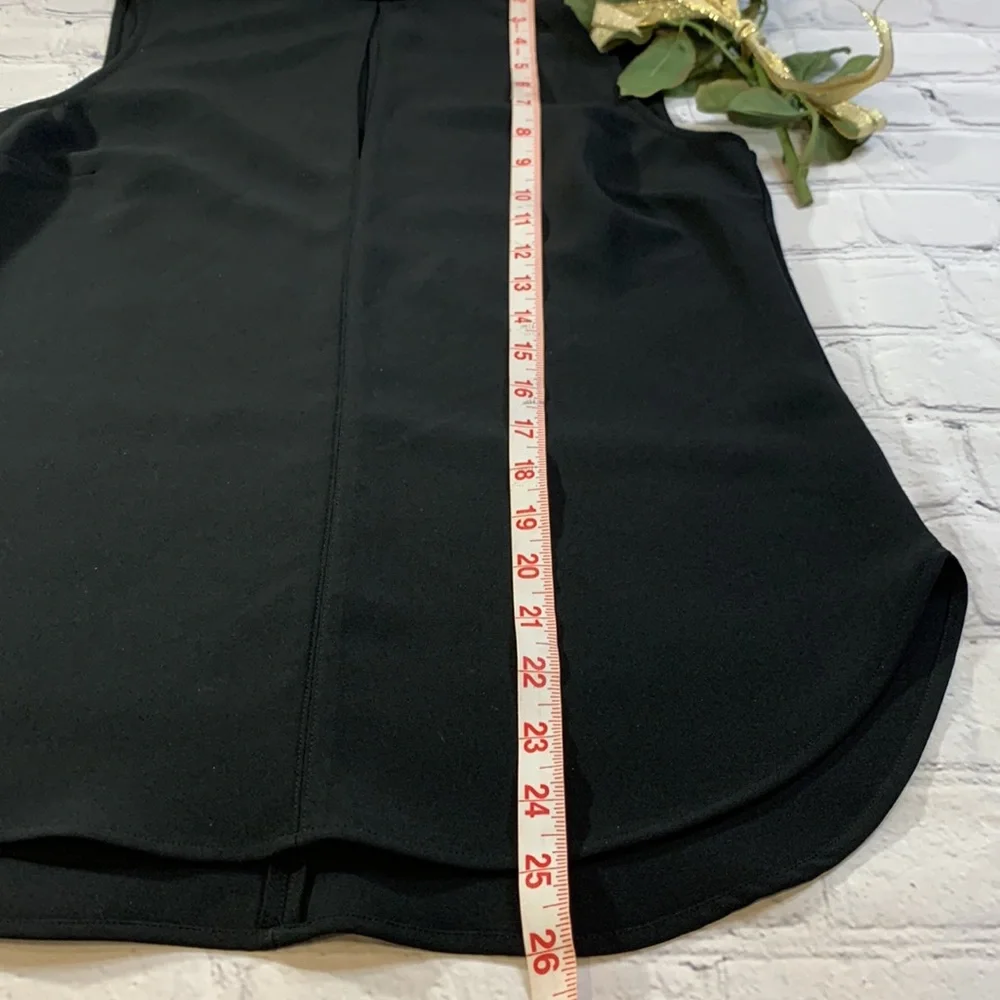 A.L.C. Dallas Sleeveless Black Keyhole Top - Picture 9 of 11